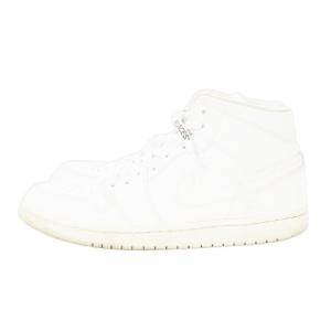 AIR JORDAN 1 MID スニーカー 28cm ホワイト 55472-130