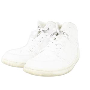 NIKE AIR JORDAN 1 MID スニーカー 28cm ホワイト 55472-130