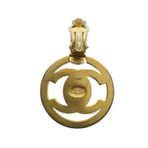 CHANEL イヤリング ココマーク ゴールドカラー