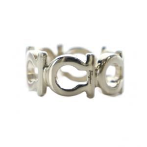 Salvatore Ferragamo リング アクセサリー 指輪 ロゴ ガンチーニ 19号 ゴールド色 GY19 /MQ