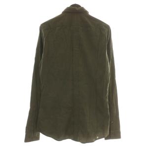 GUCCI スリム Slim シャツ 長袖 コーデュロイ 38/15 M カーキ /XZ GY19