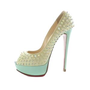 Christian Louboutin パンプス スタッズ 35.5 マルチカラー