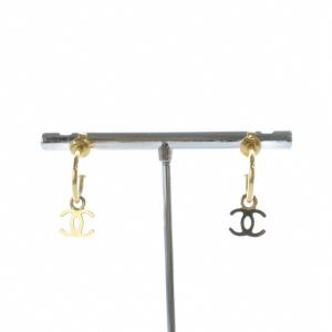 ピアス フープ ココマーク ゴールドカラー