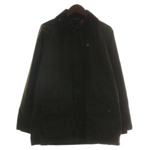 CLASSIC BEDALE ビデイル オイルドジャケット ブルゾン 裏地チェック柄 ジップアップ ロゴ