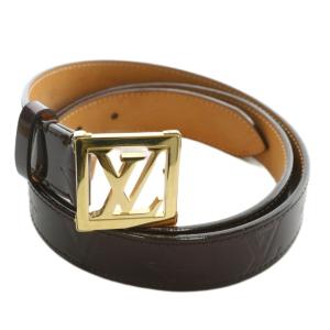 ヴェルニ サンチュール ベルト モノグラム 38/95 ブラウン