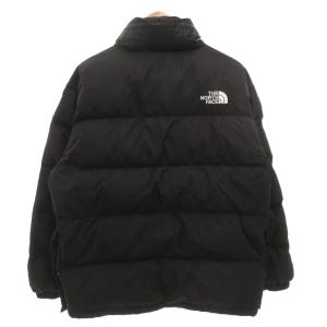 THE NORTH FACE エグロン ダウンジャケット EGLON DOWN JACKET ジップアップ ロゴ刺繍 L 黒 ブラック