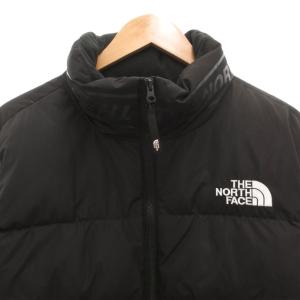 THE NORTH FACE エグロン ダウンジャケット EGLON DOWN JACKET ジップアップ ロゴ刺繍 L 黒 ブラック
