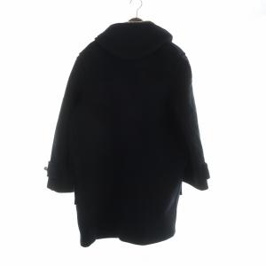 BURBERRY LONDON 英国製 ダッフルコート 裏地ノバチェック ブラック