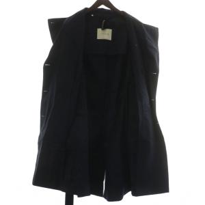 MACKINTOSH ST ANDREWS トレンチコート アウター ロング 背抜き ベルト付き 40 M 紺 ネイビー /XZ