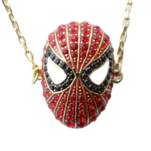 ブレスレット アクセサリー ロゴ ラインストーン スパイダーマン ゴールド色 GY19 /MQ