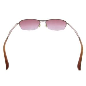 Ray-Ban サングラス スクエア ハーフリム メタルフレーム 5917 ブロンズカラー パープルレンズ RB3402