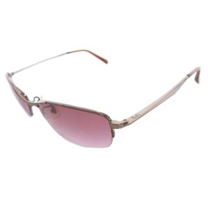 Ray-Ban サングラス スクエア ハーフリム メタルフレーム 5917 ブロンズカラー パープルレンズ RB3402