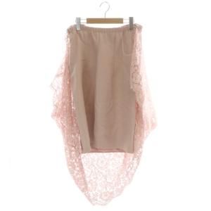 VALENTINO スカート レース 40 ピンク TB3VAPV6360