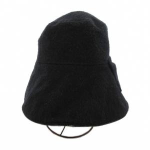 ハット 帽子 メルトン 黒 ブラック /JS GY19