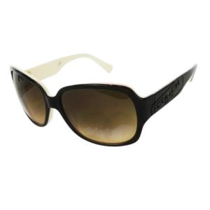 サングラス アイウェア セルフレーム ロゴ 配色 バイカラー 58 16 125 茶 ブラウン HC8031