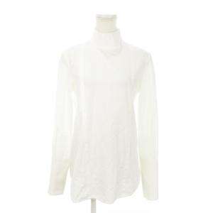 スタンドカラーシャツ 長袖 バックボタン ロングカフス 38 M 白 ホワイト /MN2 GY19