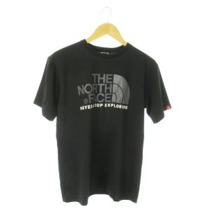 S/S Color Dome Tee 半袖Tシャツ クルーネック プリント ロゴ アウトドア L 黒 ブラック