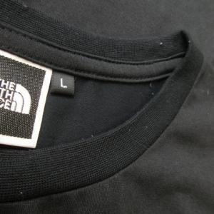 THE NORTH FACE S/S Color Dome Tee 半袖Tシャツ クルーネック プリント ロゴ アウトドア L 黒 ブラック