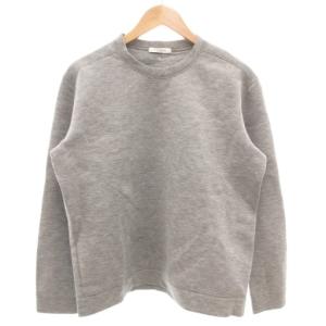 スウェット トレーナー プルオーバー 長袖 クルーネック ロゴ S グレー /GV GY19