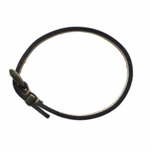 GUCCI ブレスレット アクセサリー バングル レザー ロゴ ベージュ GY19 /MQ OH