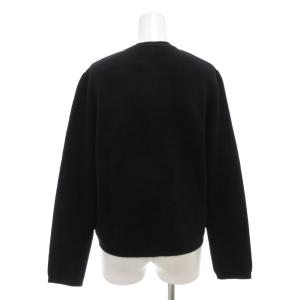 agnes b. タグ付き カーディガン ニット クルーネック 長袖 1 S 黒 ブラック /AEGY19