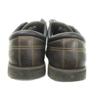 Timberland アースキーパーズ コンフォードシューズ ローカット レースアップ レザー 外羽根 ロゴ 型押し 8.5M