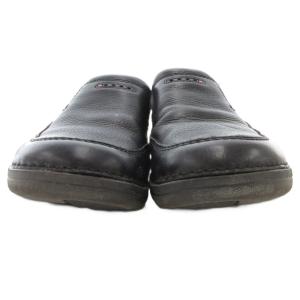 Clarks アンストラクチャード アンネイチャーイージー スリッポン シューズ レザー 26.5cm 黒 ブラック