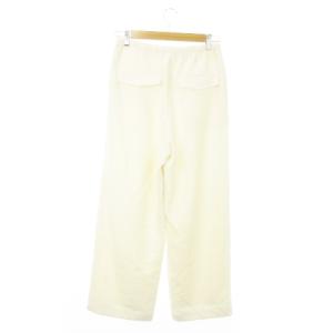 Theory パンツ スラックス イージー ワイド タック ドロスト 2 M 白 アイボリー /AO23 GY19