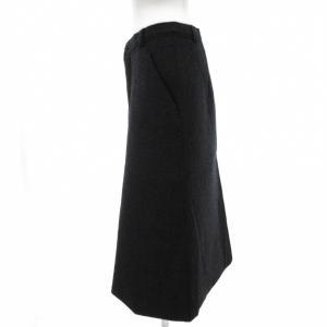 robe de chambre COMME des GARCONS コムデギャルソン COMME des GARCONS 美品 スカート メルトン ロング ウール L グレー