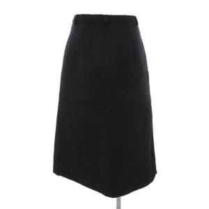 robe de chambre COMME des GARCONS コムデギャルソン COMME des GARCONS 美品 スカート メルトン ロング ウール L グレー