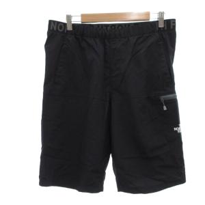 タグ付き ハーフパンツ ショートパンツ ロゴ M 黒 ブラック GY19