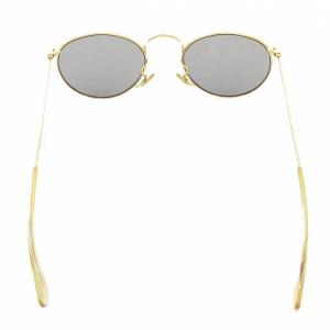 Ray-Ban ティアドロップ サングラス アイウェア 度なし ゴールドカラー /AE GY19