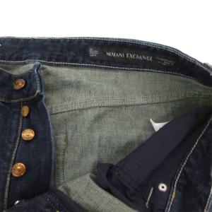 A/X ARMANI EXCHANGE デニムパンツ ジーンズ ボタンフライ 36 ダークインディゴ GY19
