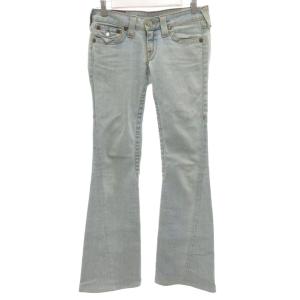 デニムパンツ ジーンズ フレア 26 インディゴ GY19