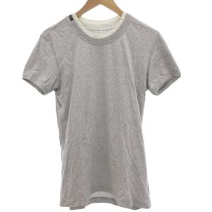 Tシャツ カットソー 半袖 ロゴ グレー /BS GY19
