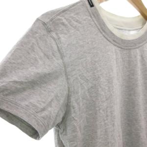 DOLCE&GABBANA Tシャツ カットソー 半袖 ロゴ グレー /BS GY19