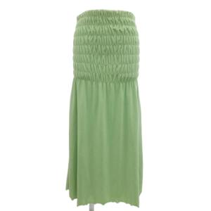 スカート ベルベット M グリーン