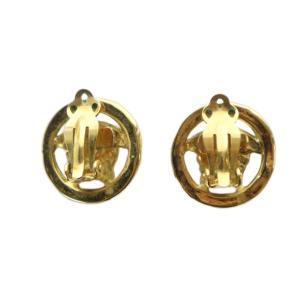 VERSACE イヤリング アクセサリー 両耳用 ロゴ クリップ式 メデューサ ゴールド色 GY19 /MQ
