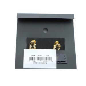 COACH イヤリング アクセサリー フープ ねじ式 ロゴ ゴールド色 GY19 /MQ