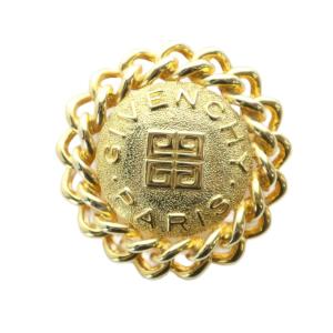 ピンブローチ アクセサリー ロゴ ゴールド色 GY19 /MQ