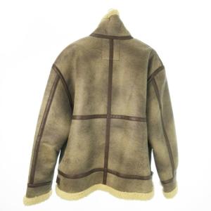 ALPHA INDUSTRIES INDUSTRIES B-3 フライトジャケット ボンバー フェイクムートン ジップアップ 裏ボア 大きいサイズ