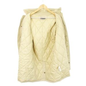 POLO RALPH LAUREN ステンカラーコート 中綿 ダブルジップ 薄手 S ベージュ /AH22 GY44