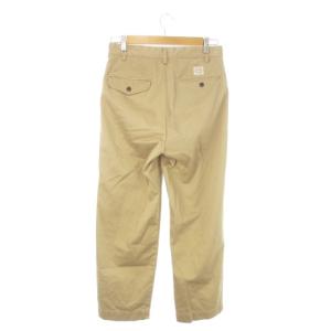 POLO RALPH LAUREN チノパン テーパード タック コットン 28 ベージュ /AO24 GY44