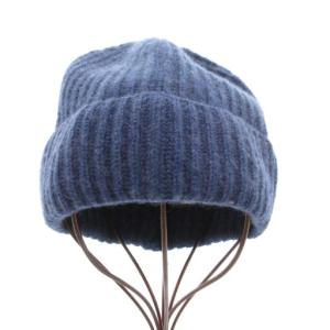 POLO RALPH LAUREN ニット帽 ニットキャップ ビーニー ウール 青 ブルー /GV GY44