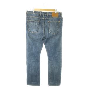 Paul Smith JEANS デニムパンツ ジーンズ テーパード ウォッシュ加工 XL 紺 ネイビー /AO24 GY44