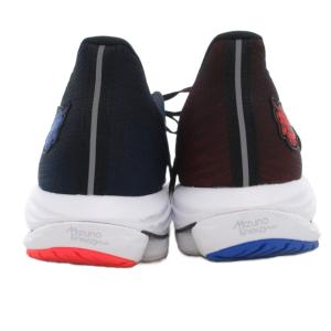 MIZUNO ウエーブライダー28 ランニングシューズ 青鬼 赤鬼 30cm ブルー レッド J1GC2563 /UO