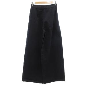 DRIES VAN NOTEN ワイドパンツ 34 ブラック