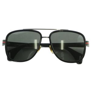 アビエーター 眼鏡 サングラス セルフレーム カラーレンズ ツーブリッジ シェリーライン ロゴ 5816-145