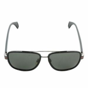 GUCCI アビエーター 眼鏡 サングラス セルフレーム カラーレンズ ツーブリッジ シェリーライン ロゴ 5816-145