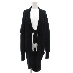 ANGLOMANIA ロングカーディガン 38 ブラック